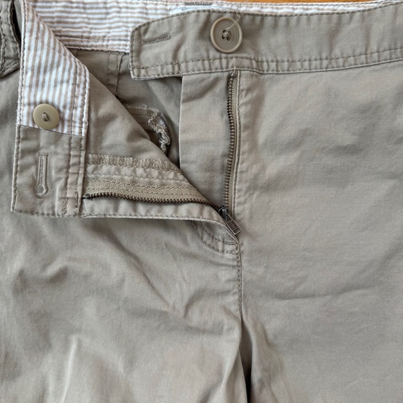 Ann Taylor Loft Petites Julie Straight Leg Khaki Pants Size 8P - Picture 5 of 9